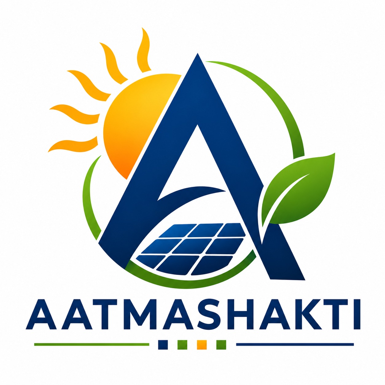 Aatmashakti Solar Logo